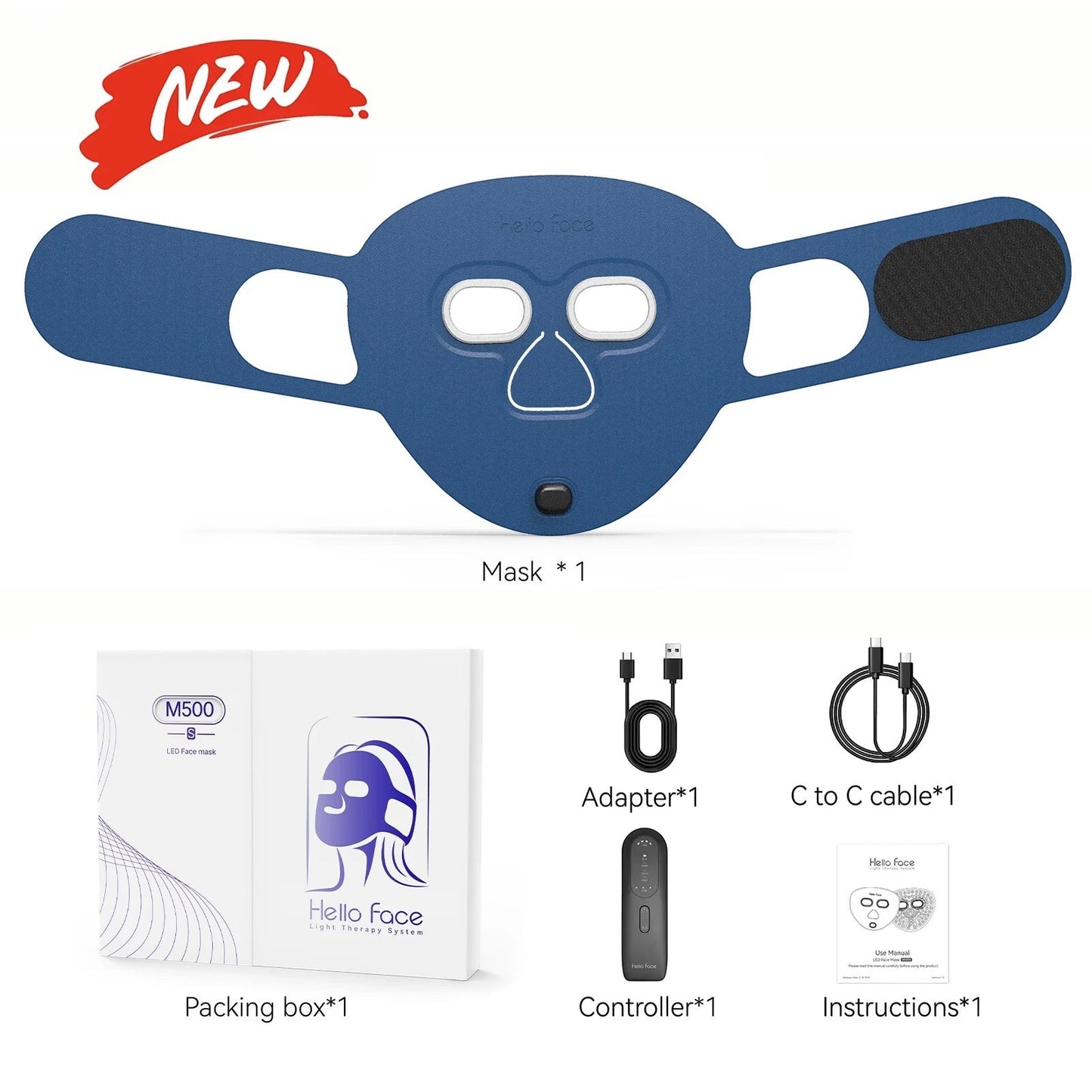 AuraLight 4-in-1 Facial Shield