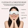 VelvetAura Smart Folding Eye Massager | Airbag Compression for Eyes