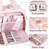 AuraTravel Toiletry Bag | Large Multi Compartment Makeup Pouch