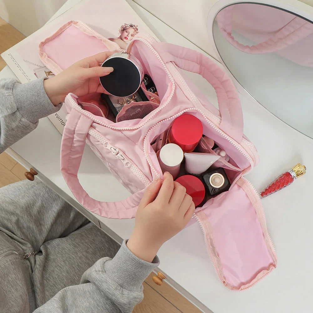 AuraTravel Toiletry Bag | Large Multi Compartment Makeup Pouch