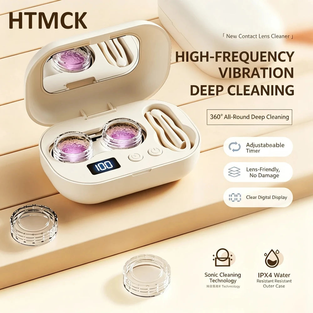 AruaClear Ultrasonic Contact Lens Cleaner