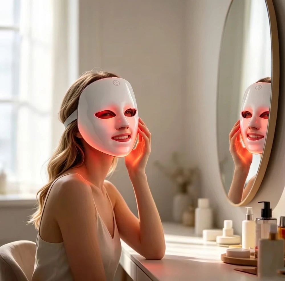VelvetSkin LED Light Therapy Face Mask