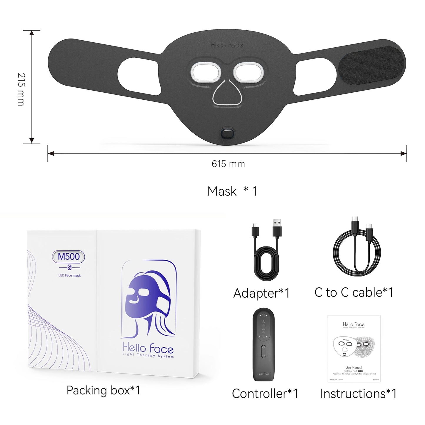 AuraLight 4-in-1 Facial Shield
