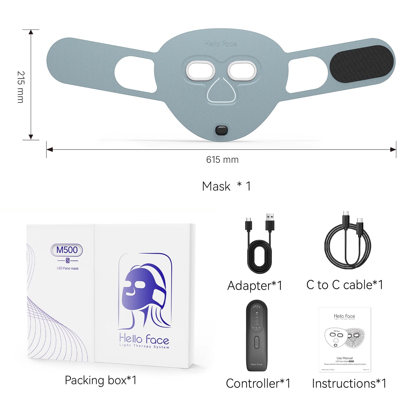 AuraLight 4-in-1 Facial Shield