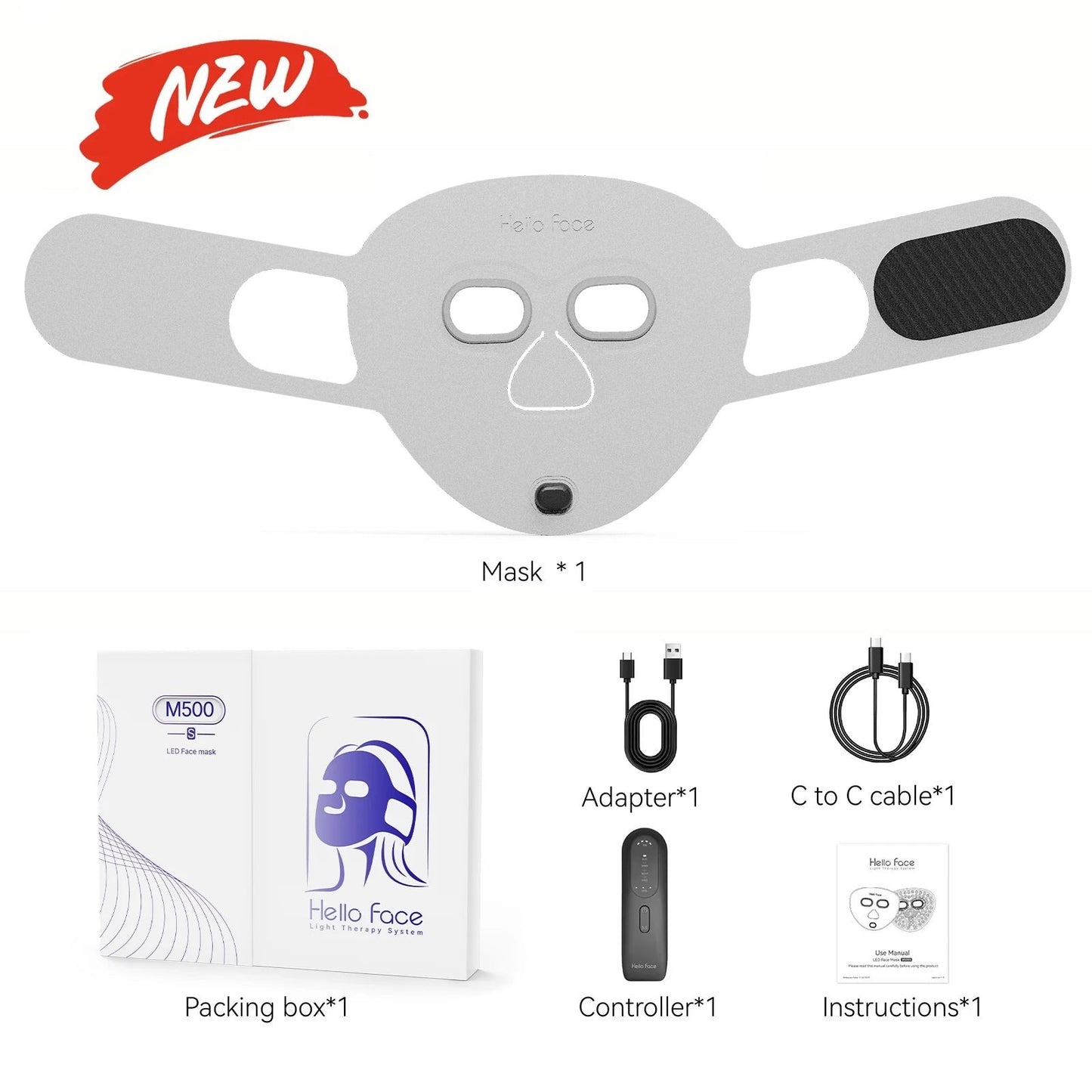AuraLight 4-in-1 Facial Shield
